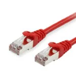 Equip S/FTP Cat.6 (Gigabit) Καλώδιο Δικτύου Ethernet 0.15m Κόκκινο 615521