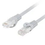 Lanberg U/UTP Cat.6 (Gigabit) Καλώδιο Δικτύου Ethernet 0.5m Γκρι PCU6-10CU-0050-S