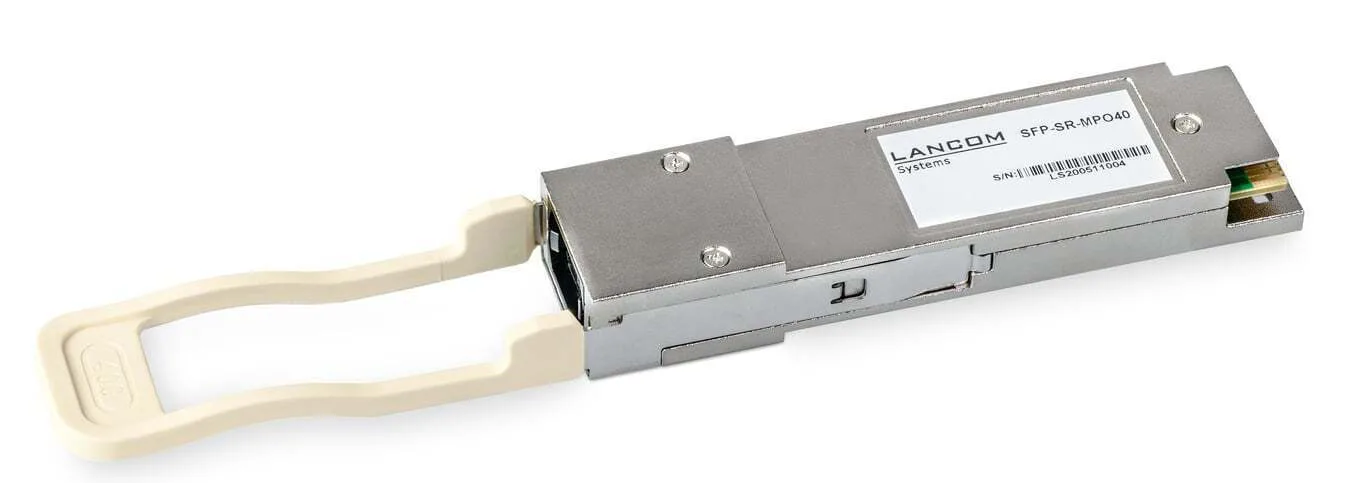 20251106115249_lancom_sfp_sr_mpo40_transceiver_40gbase_sr_sw_qsfp.jpeg Lancom SFP-SR-MPO40 Transceiver 40GBASE-SR/SW-QSFP - Image 1