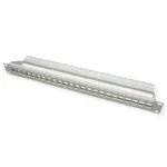 Roline Keystone 19'' Module Frame Cat.5/cat.6 24 Ports Blank Unshielded Light Grey
