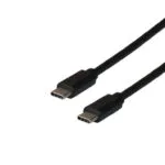 EFB USB 2.0 Cable USB-C male - USB-C Μαύρο 3m