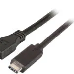 EFB USB 3.2 Cable USB-C male - USB-A female Μαύρο 0.2m K5313SW.0,2