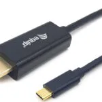 Equip HDMI 1.4 High Speed 1080p 120Hz Cable HDMI male - USB-C male 2m Μαύρο 133412