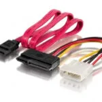 Equip 7-Pin SATA III - 15-Pin SATA III Cable 13.335cm Πολύχρωμο (112054)