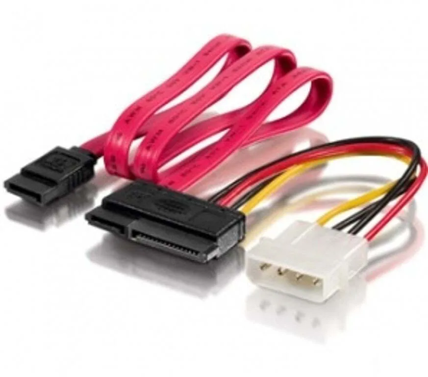 20251106134355_equip_7_pin_sata_iii_15_pin_sata_iii_cable_13_335cm_polychromo_112054.jpeg Equip 7-Pin SATA III - 15-Pin SATA III Cable 13.335cm Πολύχρωμο (112054) - Image 1