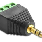 DeLock Βύσμα 3.5mm Jack male Μαύρο 65419