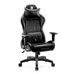 Diablo X-One 2.0 King Size Καρέκλα Gaming Δερματίνης με Ρυθμιζόμενα Μπράτσα Μαύρη