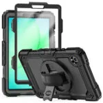 Tech-Protect Solid Back Cover Περιστρεφόμενη Ανθεκτική Μαύρη (Galaxy Tab A9, A11 8.7 X110, X115, X133, X135)