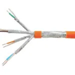 Equip S/FTP Cat.7 (10Gbps) Καλώδιο Δικτύου Ethernet χωρίς ακροδέκτες 100m Πορτοκαλί 187321