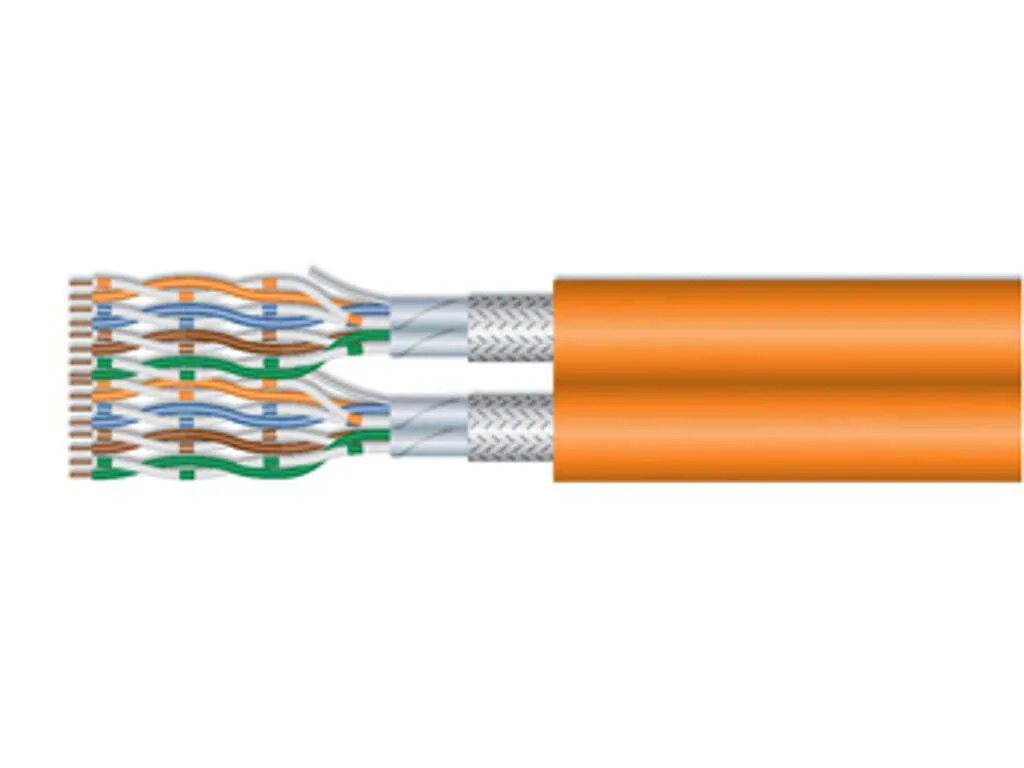 Equip S/FTP Cat.7 (10Gbps) Καλώδιο Δικτύου Ethernet 500m Πορτοκαλί 187331 - Image 1