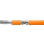 Equip S/FTP Cat.7 (10Gbps) Καλώδιο Δικτύου Ethernet χωρίς ακροδέκτες 200m Πορτοκαλί 187323