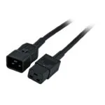 EFB IEC C19 - IEC C20 Cable 1.8m Μαύρο EK519.1,8