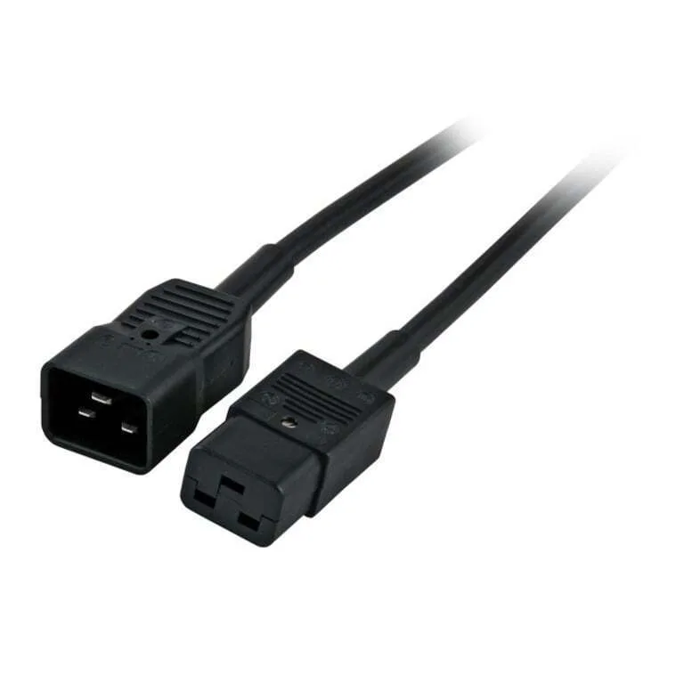 EFB IEC C19 - IEC C20 Cable 1.8m Μαύρο EK519.1,8 - Image 1