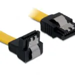DeLock 7-Pin SATA III - 7-Pin SATA III Cable 0.7m Angle (90°) Κίτρινο (82814)