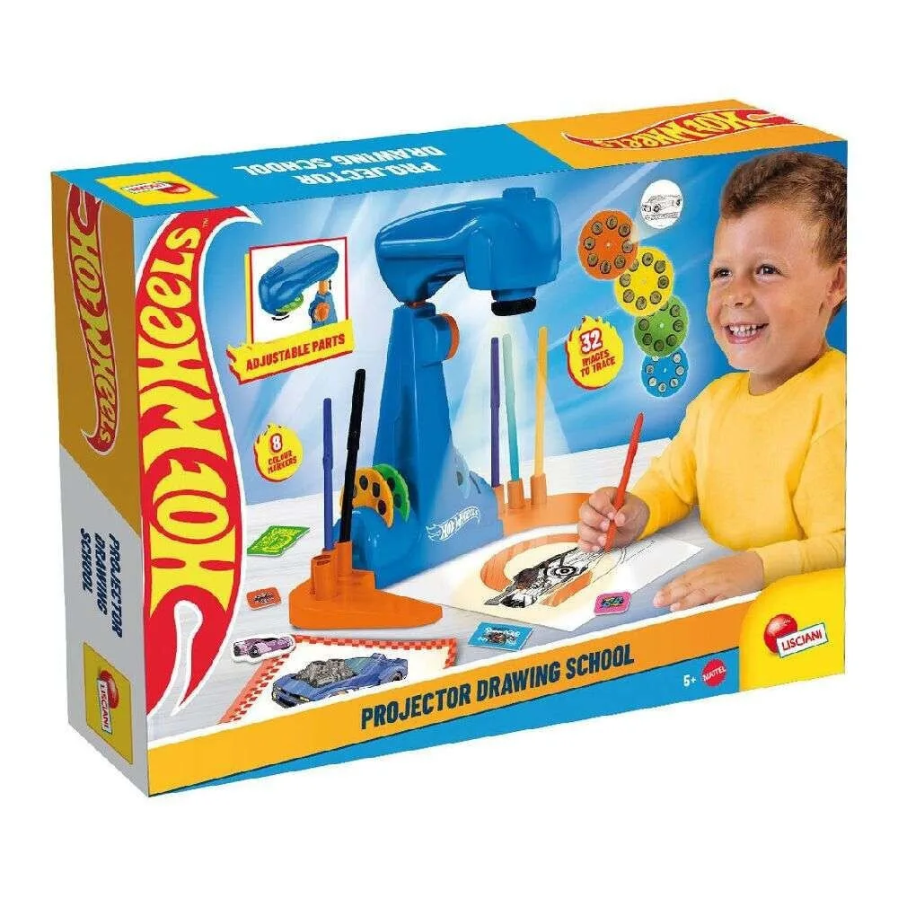 20251110144104_lisciani_giochi_protzektoras_istorion_114061.jpeg Lisciani Giochi Hot Wheels Σχολείο Ζωγραφικής & Φωτεινός Προτζέκτορας Ιστοριών για 5+ Ετών 114061 - Image 1