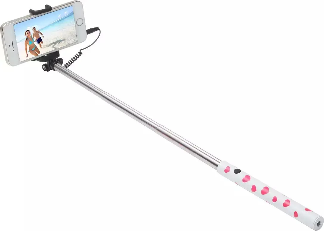 20251111164042_ultron_selfie_stick_me_kalodio_3_5mm_leyko_173950.jpeg Ultron Selfie Stick με Καλώδιο 3.5mm Λευκό 173950 - Image 1