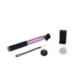 Ultron Alu 80 Selfie Stick με Bluetooth / Τηλεχειριστήριο Ροζ 172220
