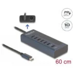 DeLock 64288 Hub 7 Θυρών USB 3.2 με σύνδεση USB-C 64288