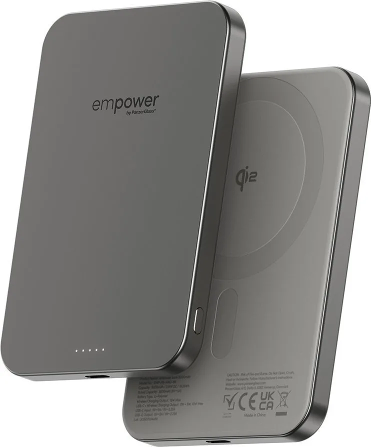 PanzerGlass Empower MagSafe 5000mAh 20W με Θύρα USB-C Titanium - Image 1