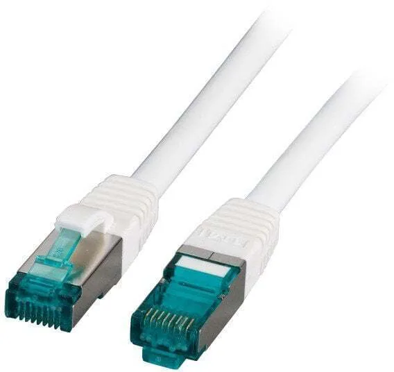 EFB S/FTP Cat.6a (Gigabit) Καλώδιο Δικτύου Ethernet 10m Λευκό MK6001.10W - Image 1