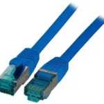 EFB S/FTP Cat.6a (Gigabit) Καλώδιο Δικτύου Ethernet 7.5m Μπλε MK6001.7,5BL