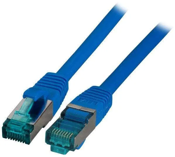 EFB S/FTP Cat.6a (Gigabit) Καλώδιο Δικτύου Ethernet 7.5m Μπλε MK6001.7,5BL - Image 1