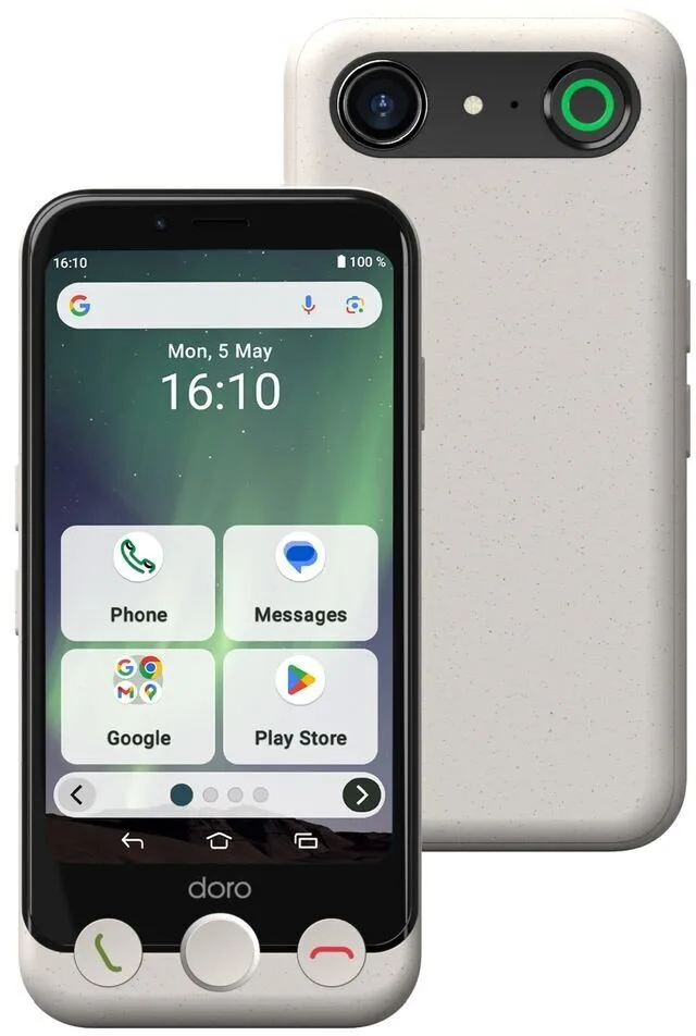 20251119104819_9767dee5.jpeg Doro Aurora A10 Dual SIM (4/64GB) Μπεζ - Image 1