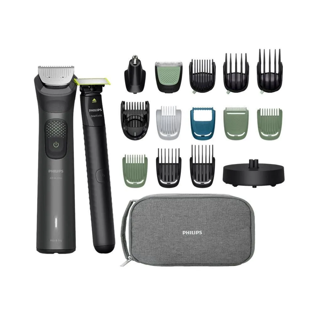 20251119120336_philips_oneblade_oneblade_set_epanafortizomenis_koureytikis_michanis_gri_mg9556_15.jpeg Philips Oneblade Oneblade Σετ Επαναφορτιζόμενης Κουρευτικής Μηχανής Γκρι MG9556/15 - Image 1