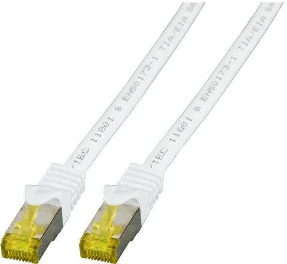EFB S/FTP Cat.6a (Gigabit) Καλώδιο Δικτύου Ethernet 25m Λευκό MK7001.25W - Image 1