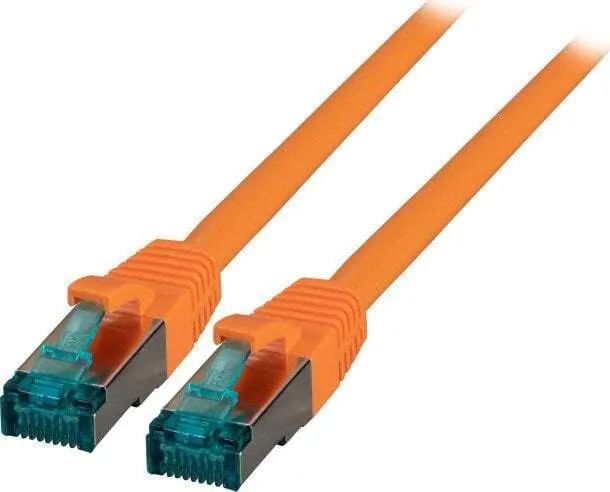 EFB S/FTP Cat.6a (Gigabit) Καλώδιο Δικτύου Ethernet 25m Πορτοκαλί MK6001.25O - Image 1