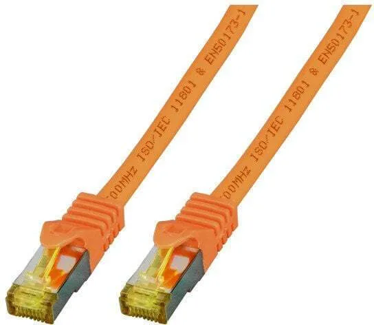 EFB S/FTP Cat.6a (Gigabit) Καλώδιο Δικτύου Ethernet 25m Πορτοκαλί MK7001.25O - Image 1