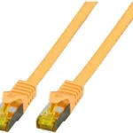 EFB S/FTP Cat.6a (Gigabit) Καλώδιο Δικτύου Ethernet 25m Κίτρινο MK7001.25Y
