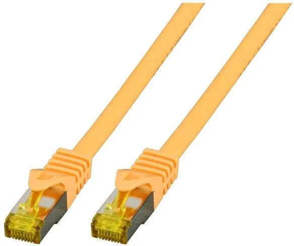 EFB S/FTP Cat.6a (Gigabit) Καλώδιο Δικτύου Ethernet 25m Κίτρινο MK7001.25Y - Image 1