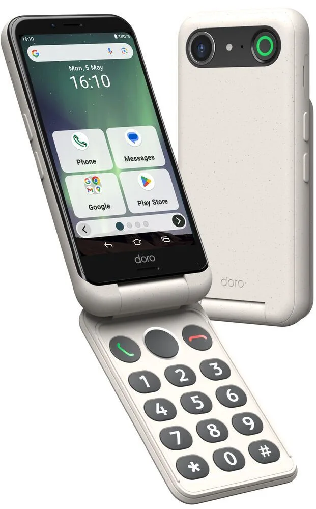 20251119131724_doro_aurora_a20_single_sim_4gb_64gb_white.jpeg Doro Aurora A20 Single SIM (4/64GB) White - Image 1