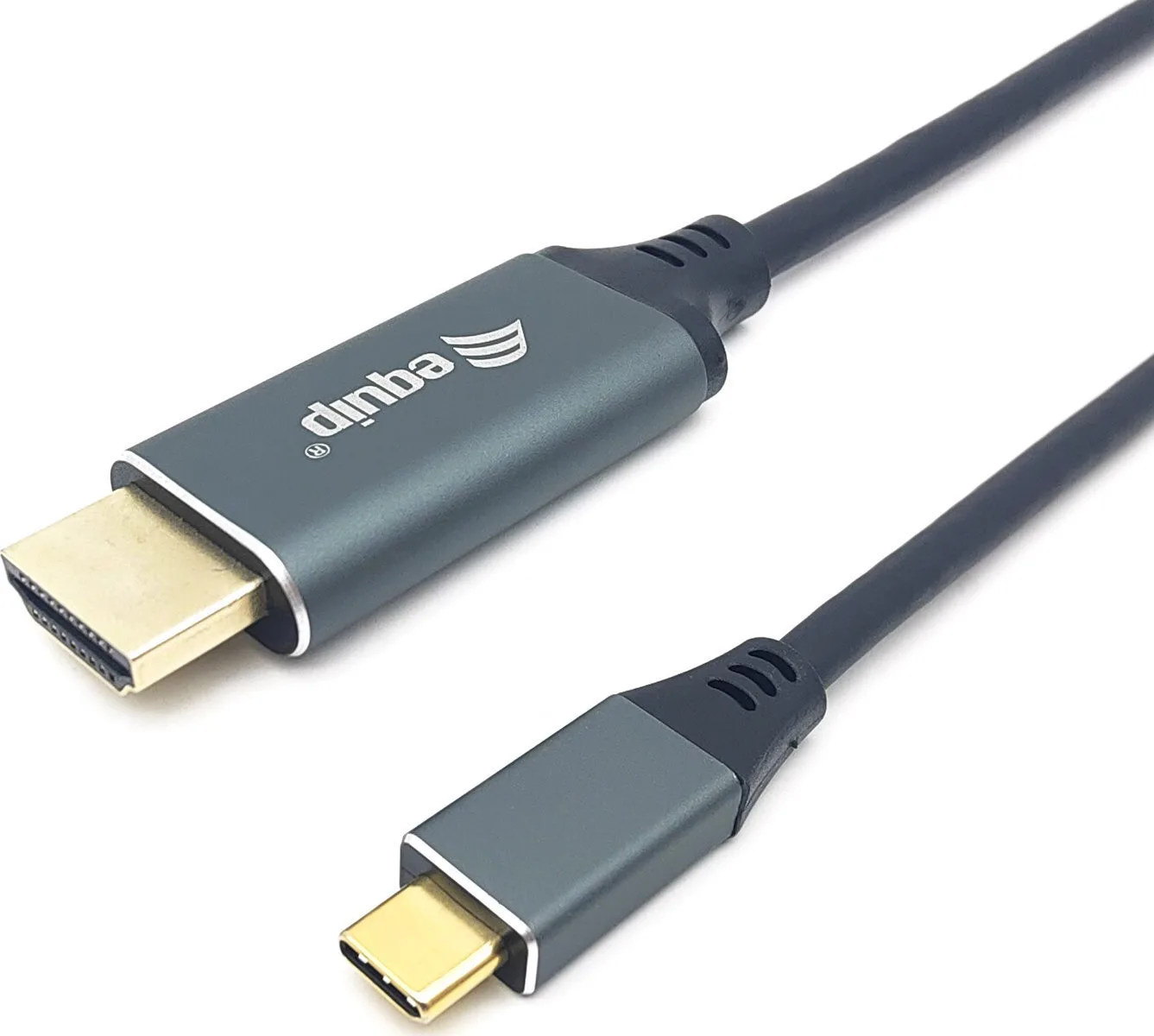 Equip HDMI 2.0 Premium High Speed 4K 60Hz HDR Cable HDMI male - USB-C male 3m Μαύρο 133417 - Image 1