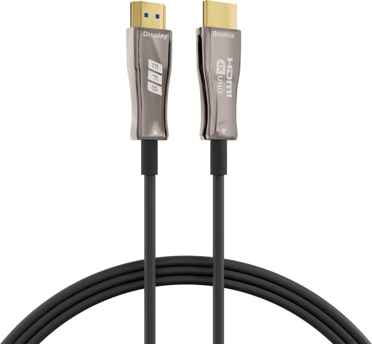 EFB HDMI 2.0 Premium High Speed 4K 60Hz HDR Cable HDMI male - HDMI male 30m Μαύρο - Image 1