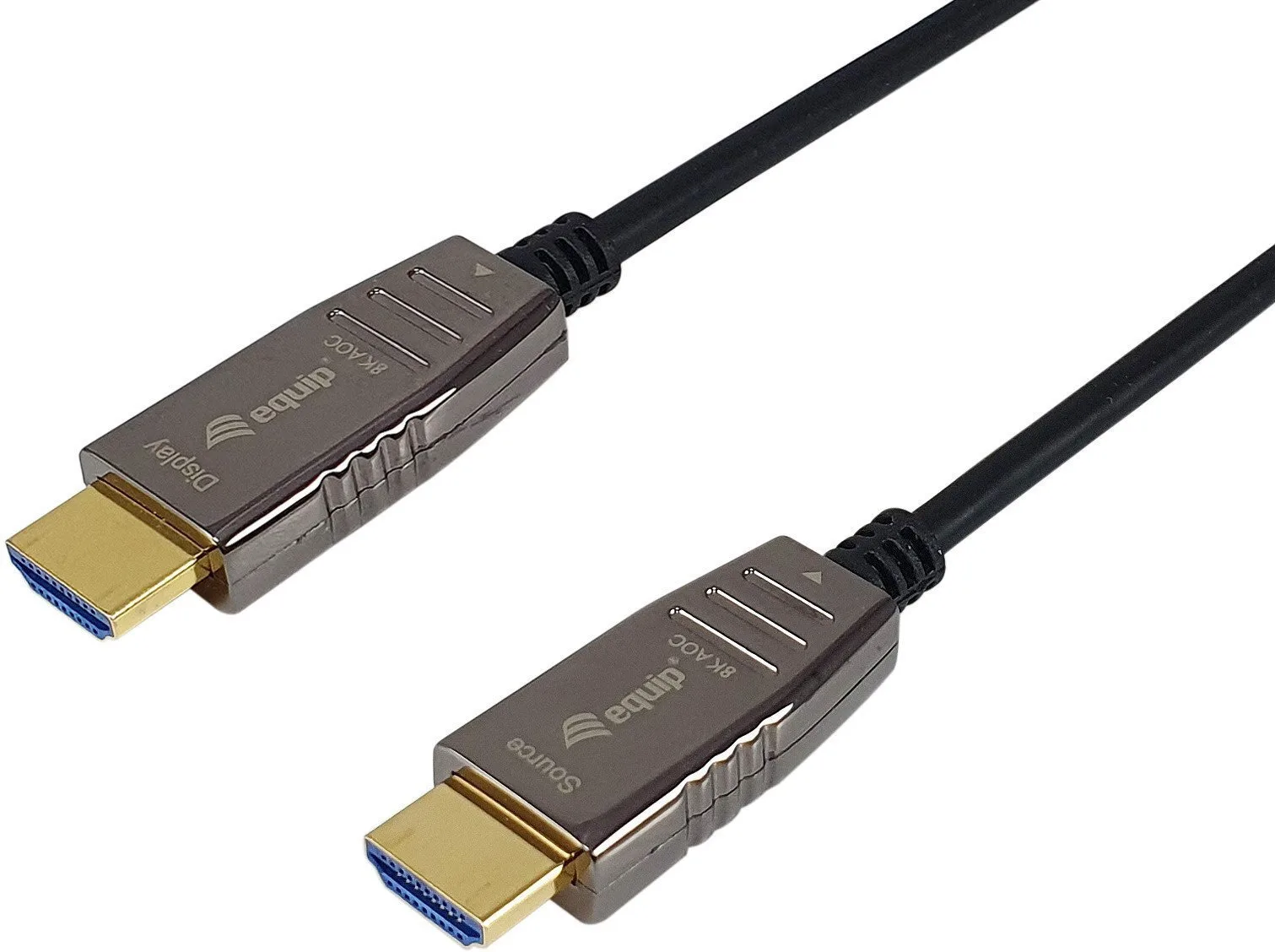 Equip HDMI 2.1 Ultra High Speed 48Gbps 4K 120Hz HDR VRR Cable HDMI male - HDMI male 15m Μαύρο 119451 - Image 1