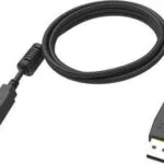 Vision USB 2.0 Cable USB-A male - USB-B male Μαύρο 2m