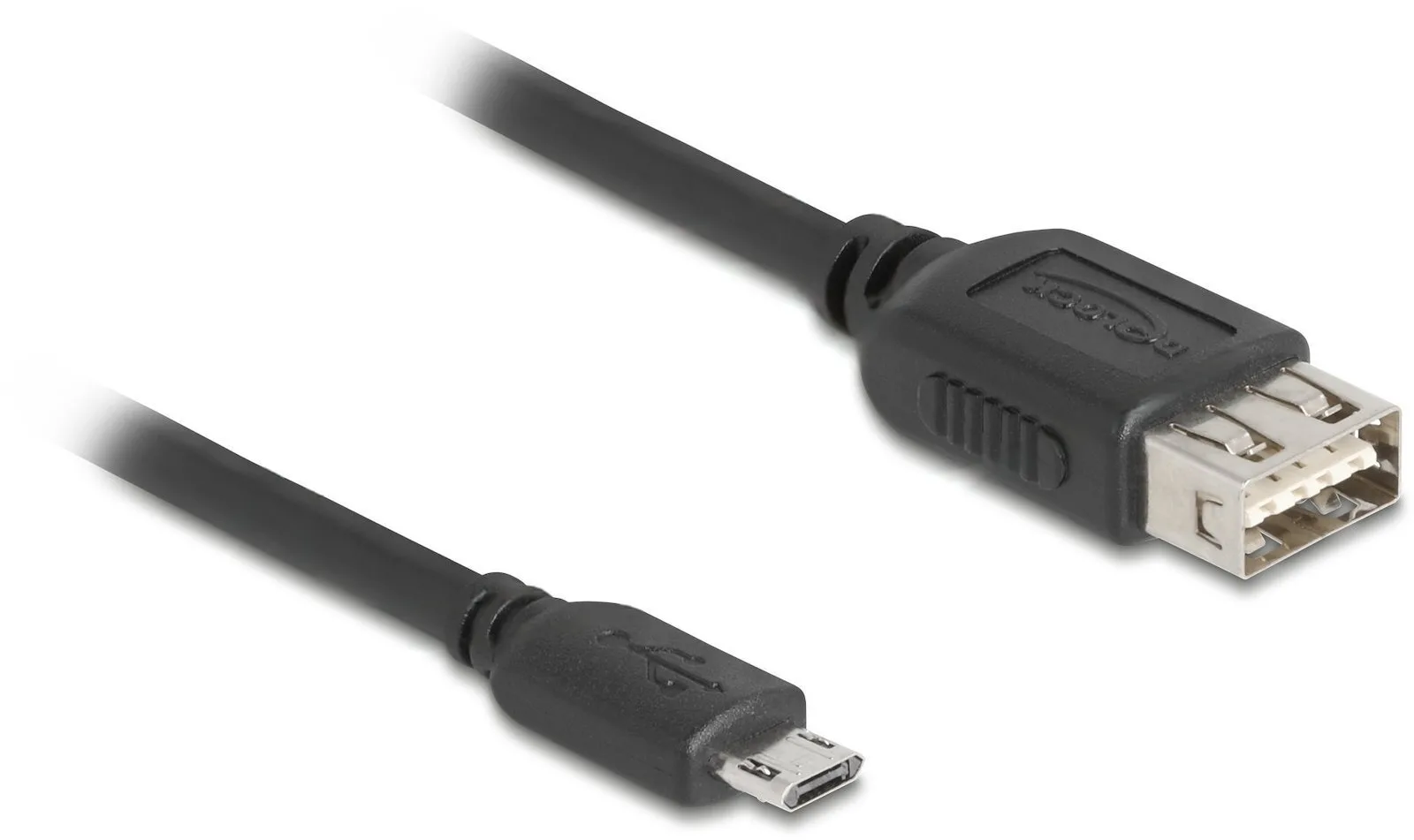20251119134014_delock_81518_usb_cable_usb_2_0_1_m_micro_usb_b_usb_a_black.jpeg Delock 81518 Usb Cable Usb 2.0 1 M Micro-usb B Usb A Black - Image 1