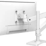 Ergotron LX Pro Tall Pole Βάση Γραφείου Οθόνης έως 34" με Βραχίονα Λευκή