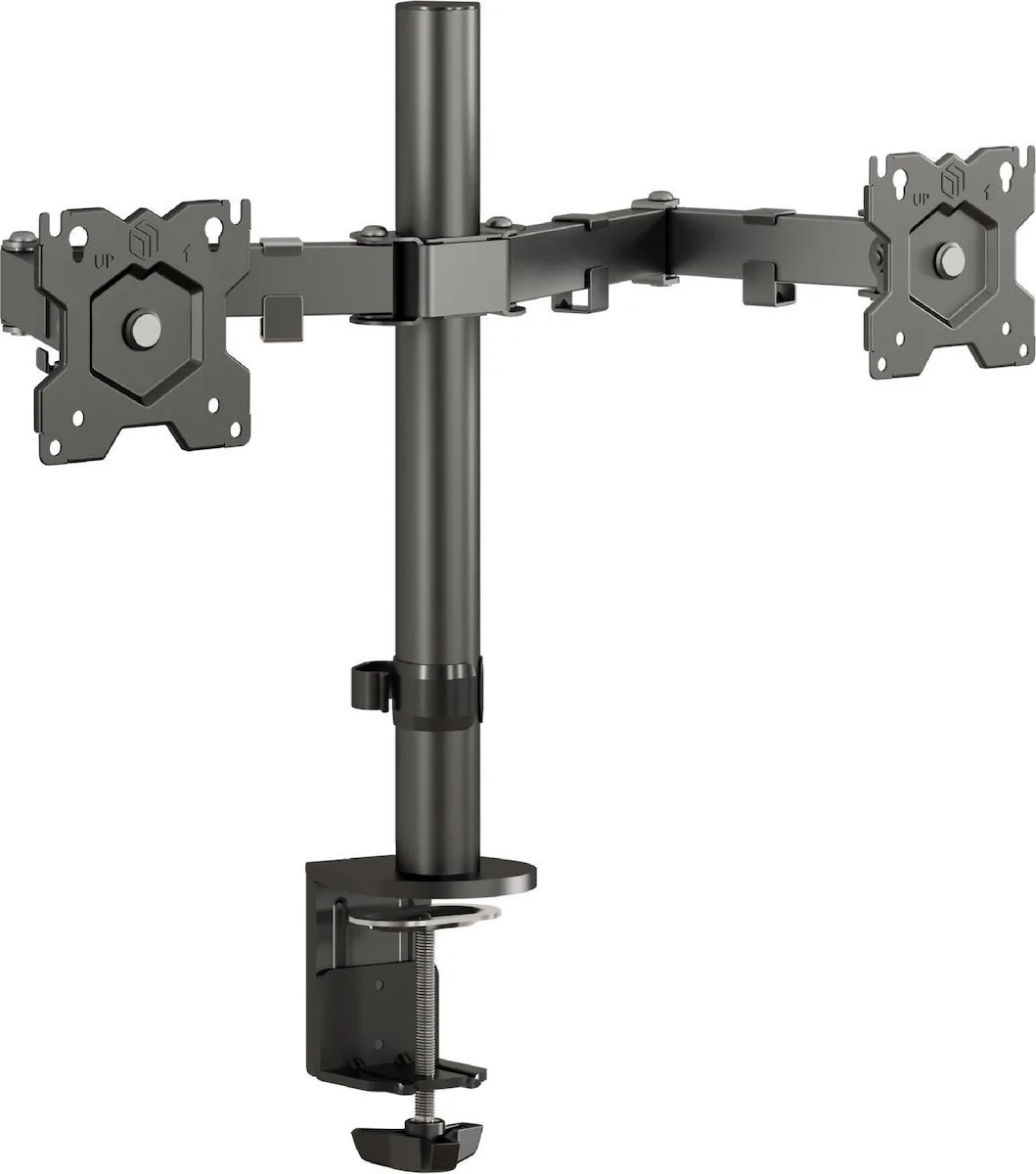 Onkron Βάση Γραφείου για 2 Οθόνες έως 32" (D221E-B) - Image 1