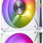 Adata Hurricane MAG 120 Case Fan με ARGB Φωτισμό 4τμχ Λευκό
