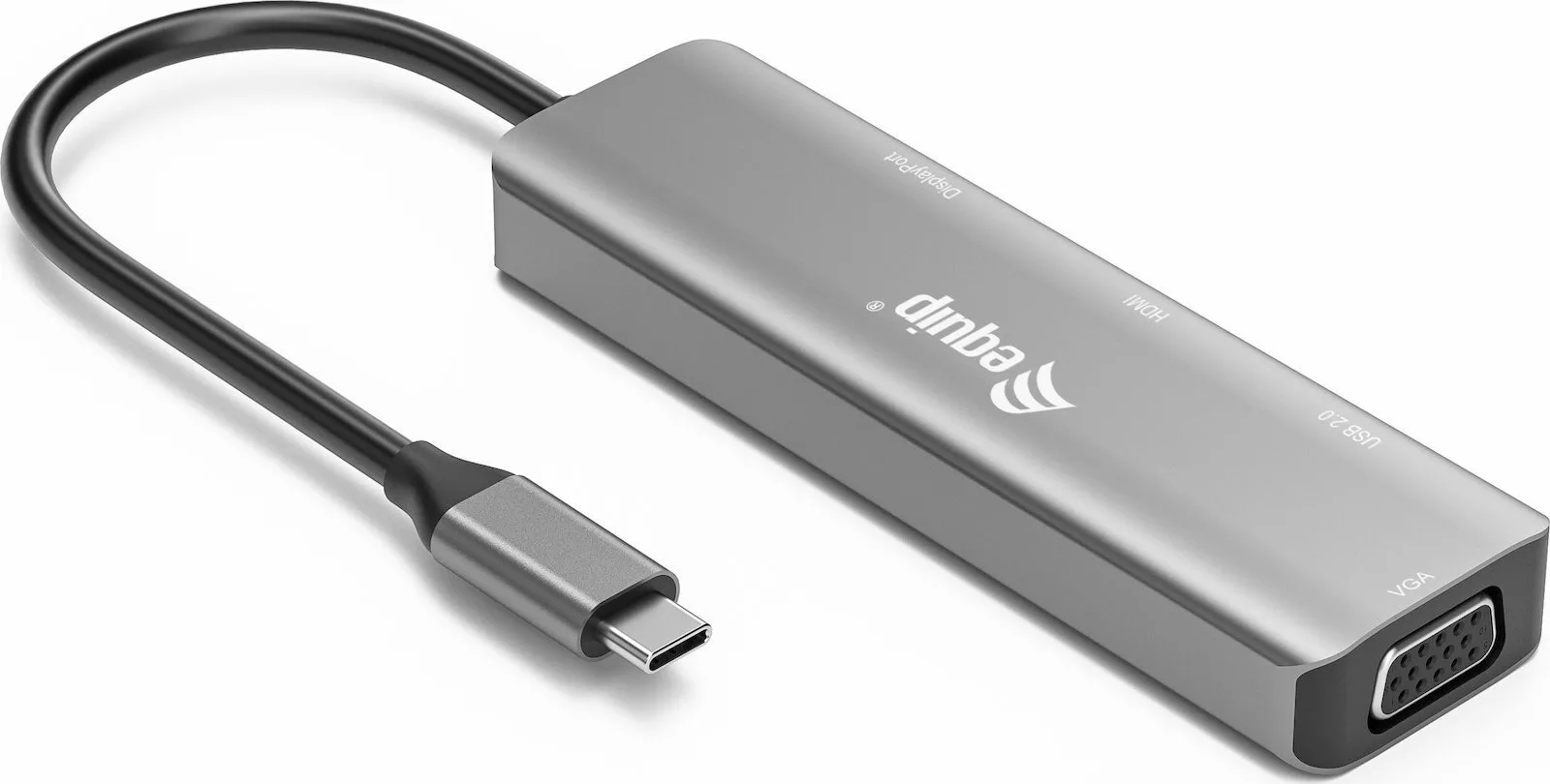 20251119144205_equip_usb_c_docking_station_me_hdmi_displayport_4k_pd_ethernet_gri_133485.jpeg Equip USB-C Docking Station με HDMI/DisplayPort 4K PD Ethernet Γκρι (133485) - Image 1