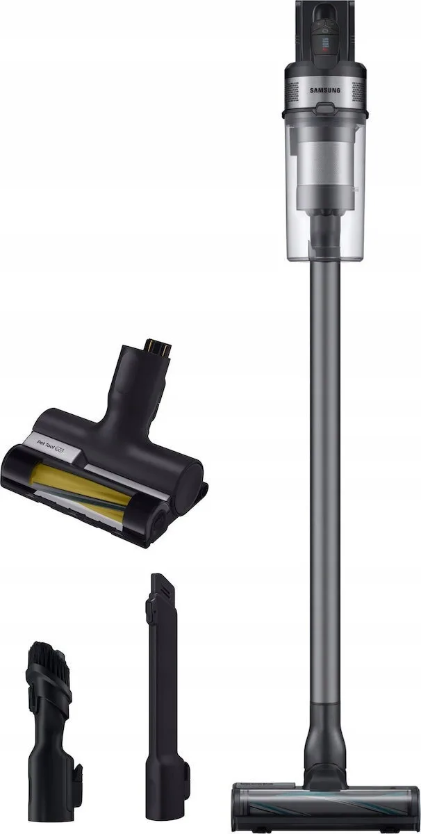 Samsung VS20B75AGR5 Επαναφορτιζόμενη Σκούπα 2 σε 1 Stick & Χειρός 21.6V Γκρι - Image 1