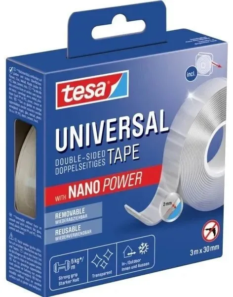20251119162221_tesa_universal_aytokolliti_tainia_diplis_opsis_3m_4063565398698.jpeg Tesa Universal Αυτοκόλλητη Ταινία Διπλής Όψης 3m 4063565398698 - Image 1