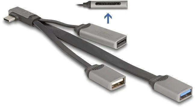 20251119172748_delock_usb_2_0_hub_3_thyron_me_syndesi_usb_a_gri_64303.jpeg DeLock Hub 3 Θυρών USB 2.0 με σύνδεση USB-A Γκρι 64303 - Image 1