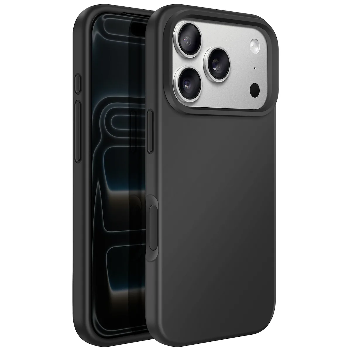20251120094858_4smarts_magsafe_silicone_case_iphone_17_pro_max_anti_scratch_black.jpeg 4smarts Magsafe Silicone Case Iphone 17 Pro Max Anti-scratch Black - Image 1