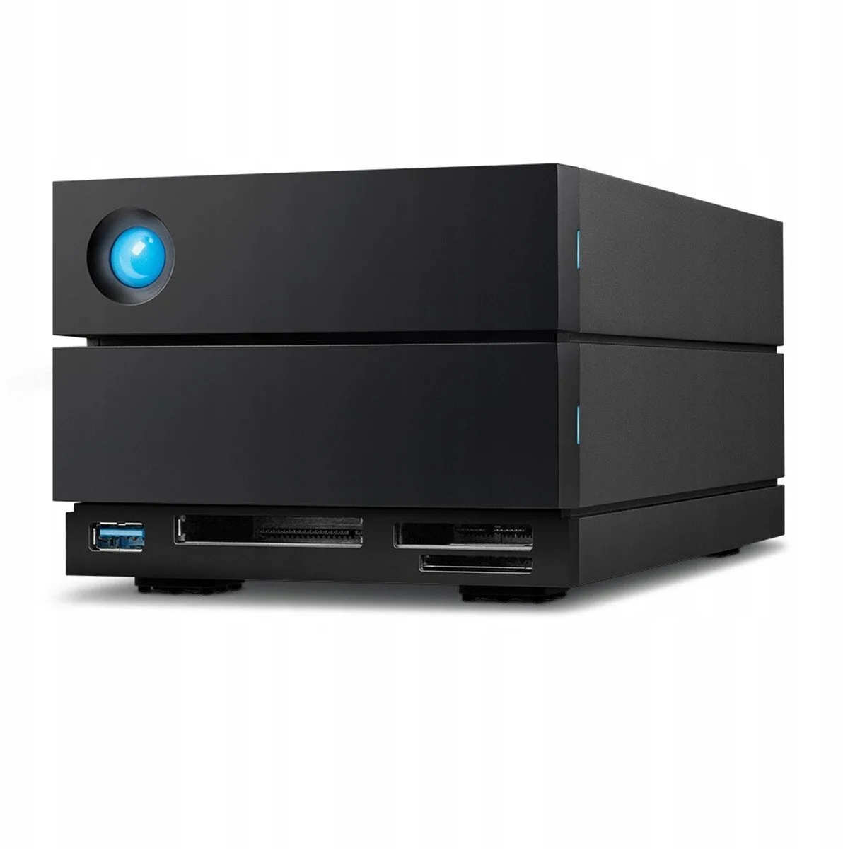 Lacie 2Big Raid USB 3.2 / USB-C Εξωτερικός HDD 60TB Multi-Bay Μαύρο - Image 1