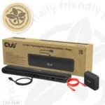 Club3D USB-C Docking Station με HDMI/DisplayPort 4K PD Ethernet και σύνδεση 3 Οθονών Μαύρο (CSV-2541)