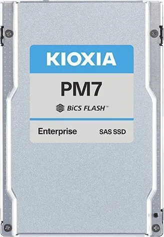 Kioxia PM7-R (SED) SSD 15.4TB τύπου 2.5'' με σύνδεση SAS 4.0 KPM7VRUG15T3 - Image 1